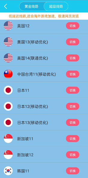 小旋风加速器破解版android下载效果预览图